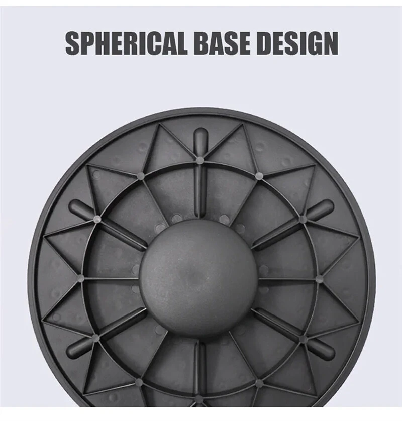 (image for) KALOAD Yoga Swing Balance Board Fitness Rehabilitation Training Pedal Sense System Training Balance Board for Home Outdoor Exercise