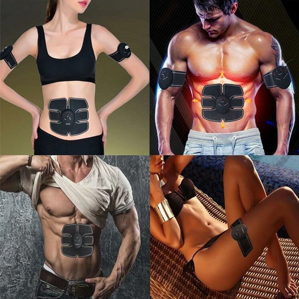 (image for) Six-pack Abdominal Fitness Instrument Muscle Machine Slimming Belly Smart Fitness Equipment for Home Outdoor
